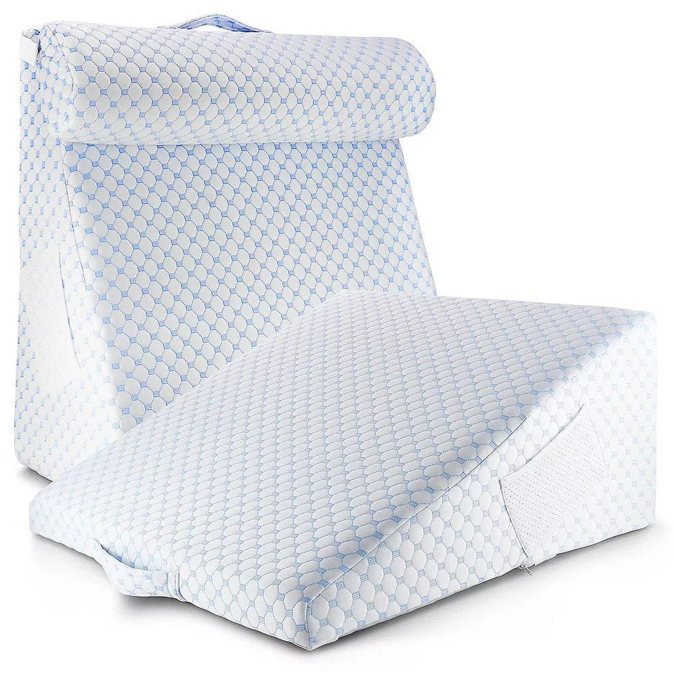 Annie’s Fashion Adjustable Memory Foam Wedge Pillow with Cooling