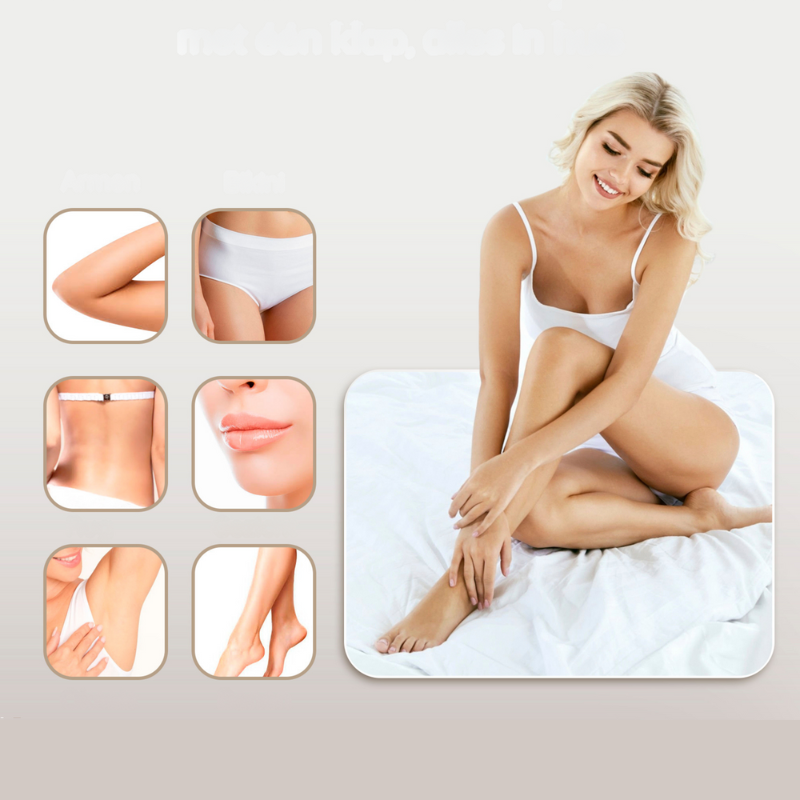 Women's Electric Shaver | 3-in-1 Rechargeable Wet & Dry Grooming Kit