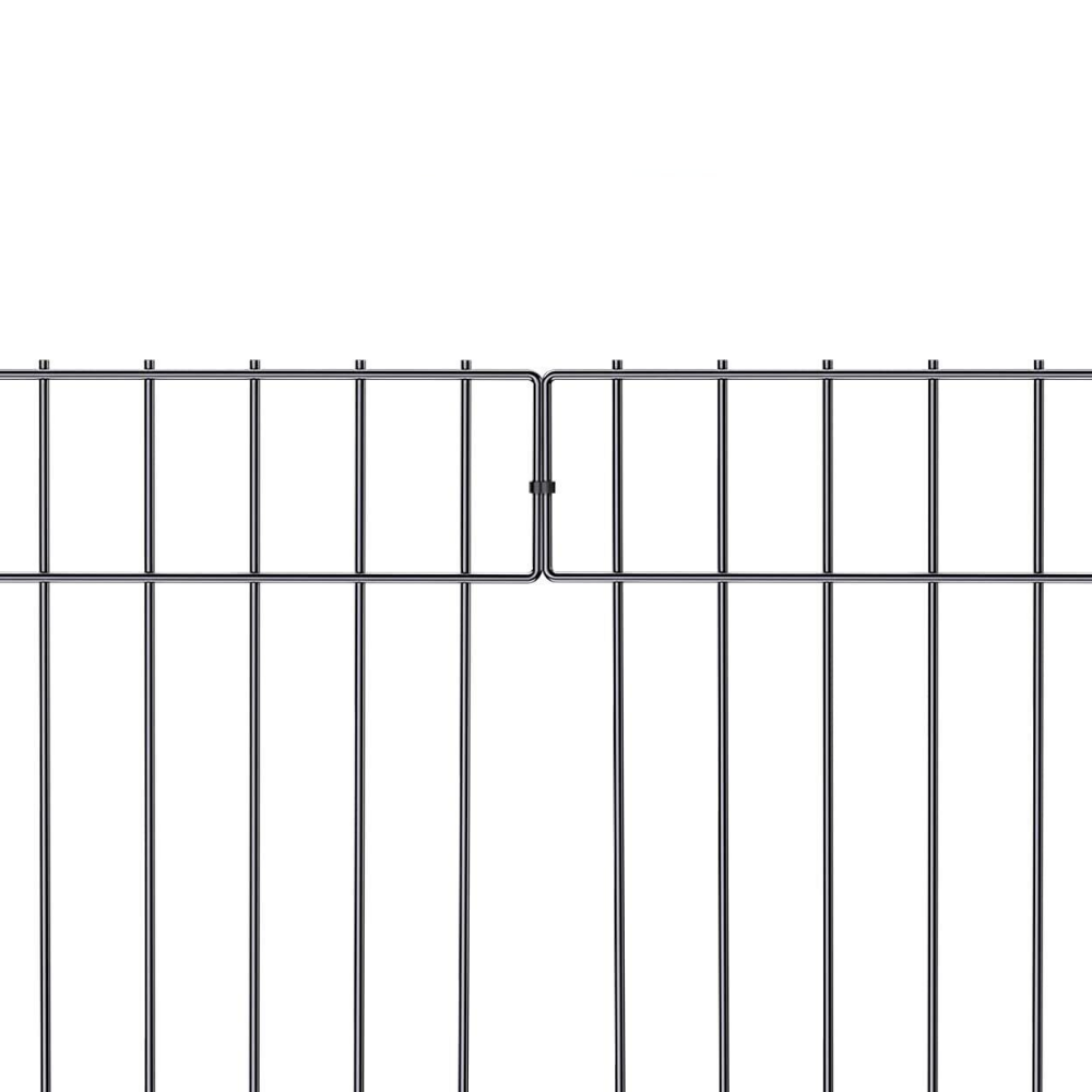Annie’s Fashion Heavy Duty Outdoor Garden Mounted Metal Dog Barrier Fence