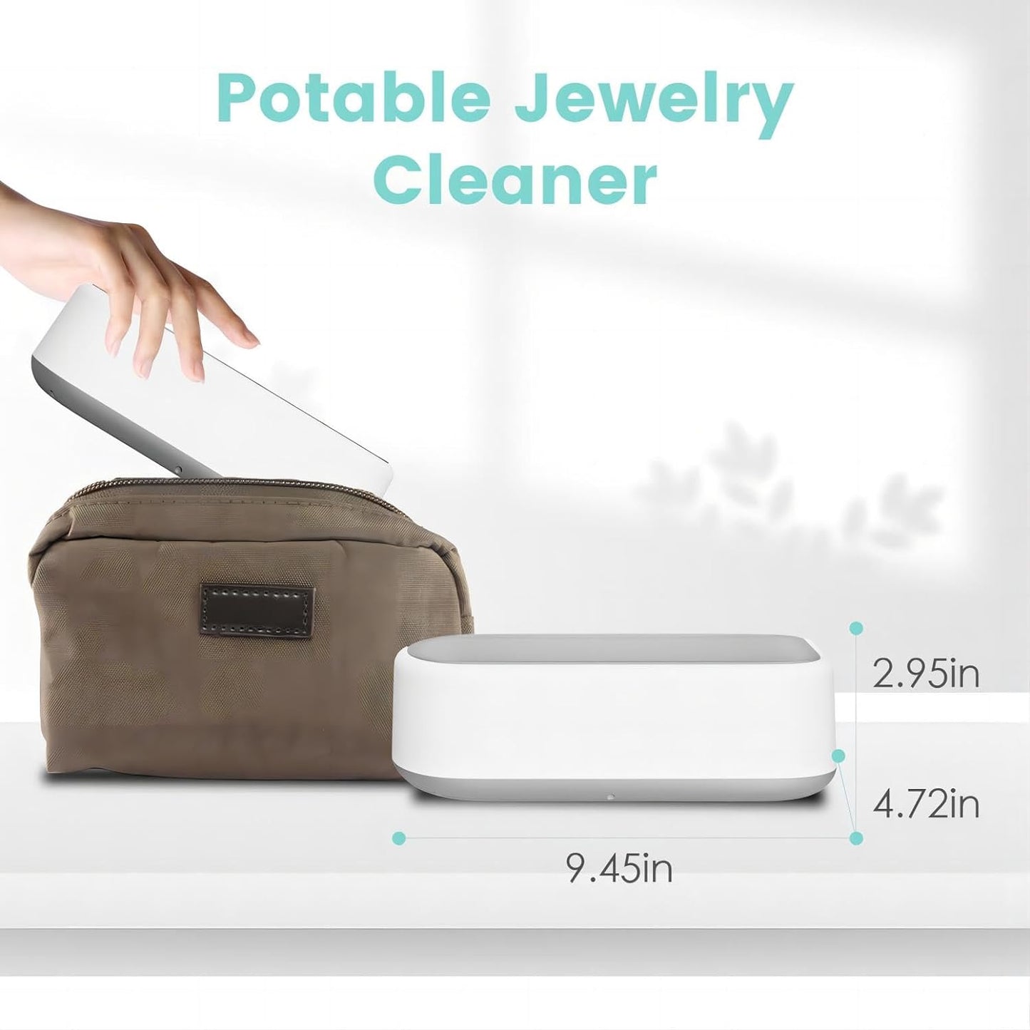 Annie Ultrasonic Jewelry Cleaner – Portable Sonic Cleaning Machine for Rings, Glasses & Watches - Image 7