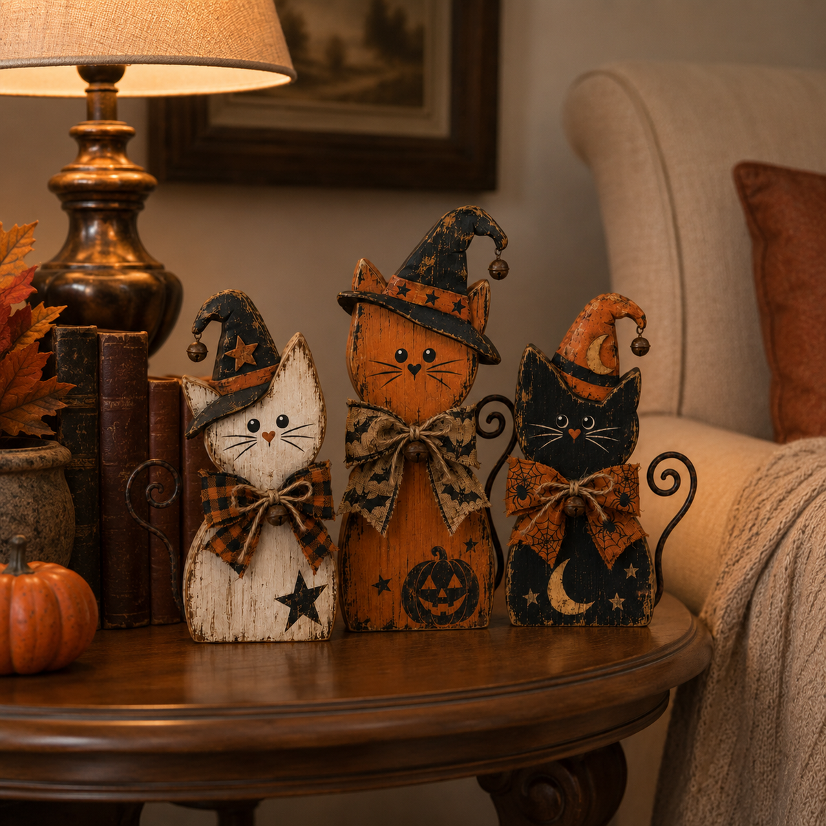 Annies-fashion – Retro Halloween Tabletop Decor Collection