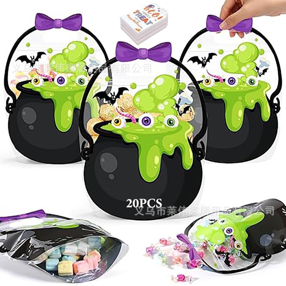 Annies-fashion – Halloween Transparent Favor Bags