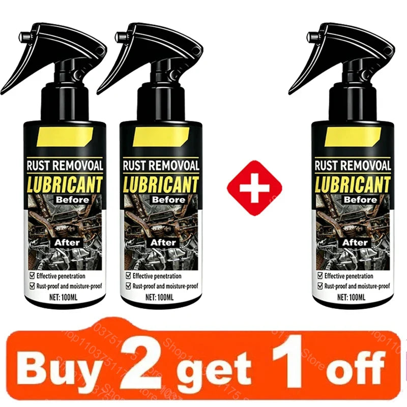 2026 Rust Remover Auto Exhaust Pipe Rust Derusting Spray Quickly Car Wheel Hub Care Clean Metal Iron Prowder Stain Removal Agent