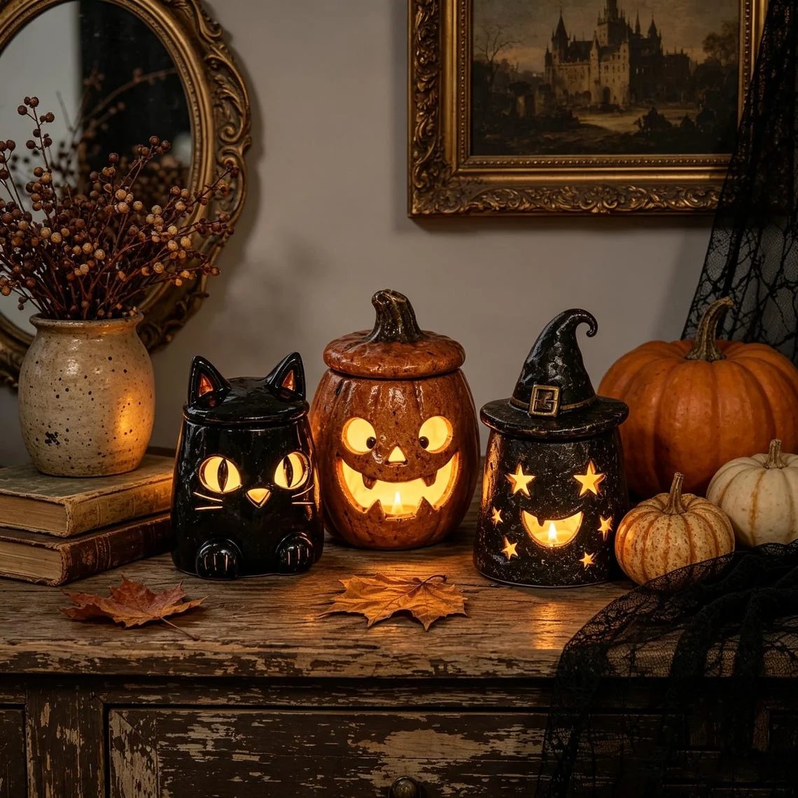 Annies-fashion – Handcrafted Artisan Monster Tea Light Holder