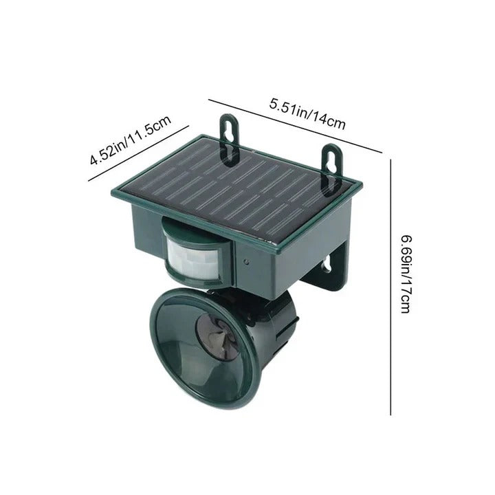 Automatic Bird Deterrent with Motion Detection for Crows