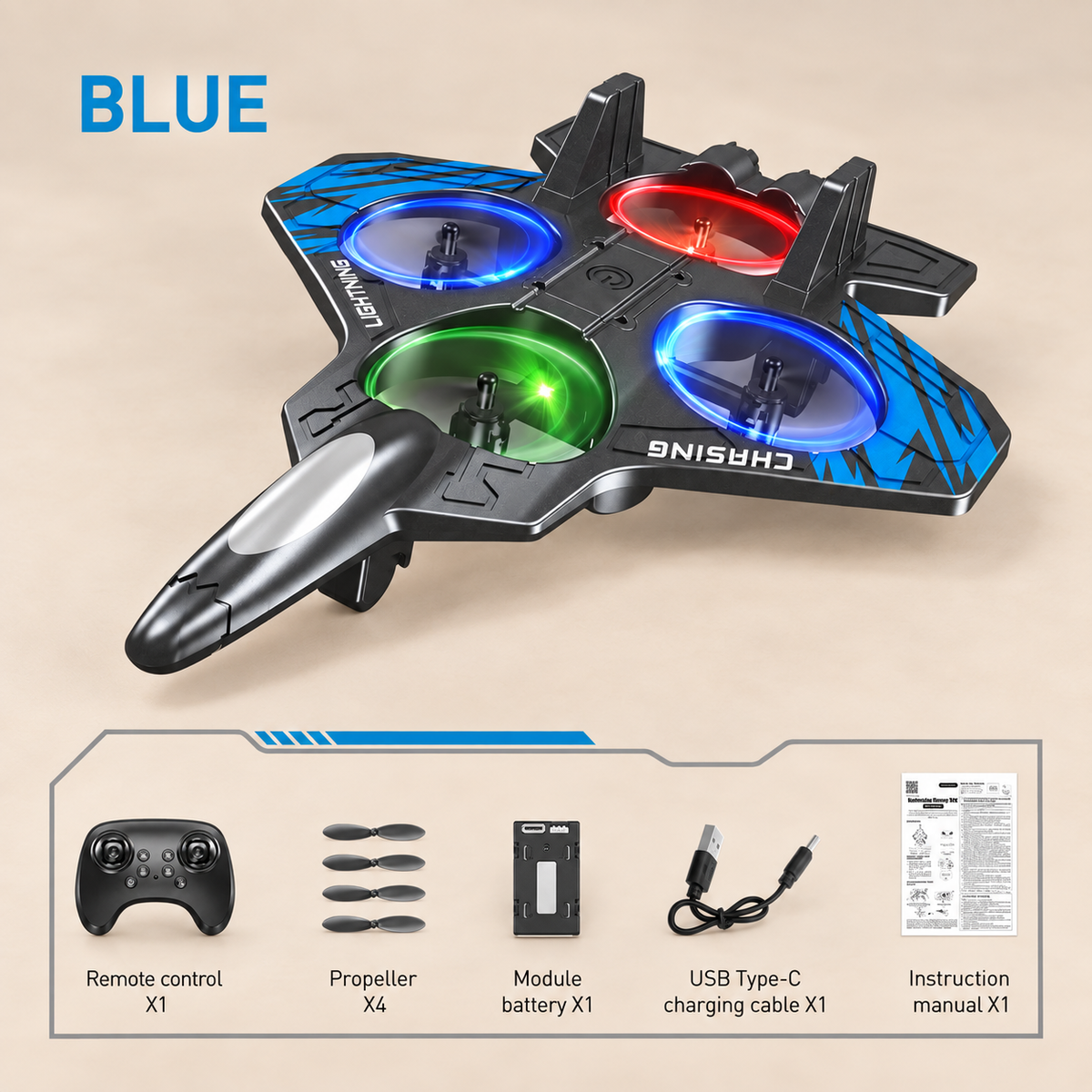 Mini Remote Control Foam Drone