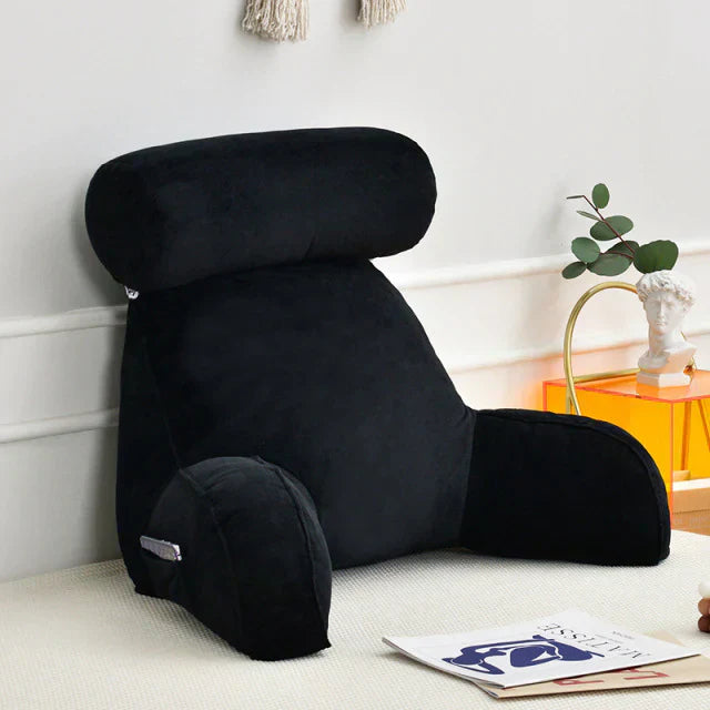 Annie Reading Pillow with Arms – Backrest Support Cushion for Bed & Couch - Image 10