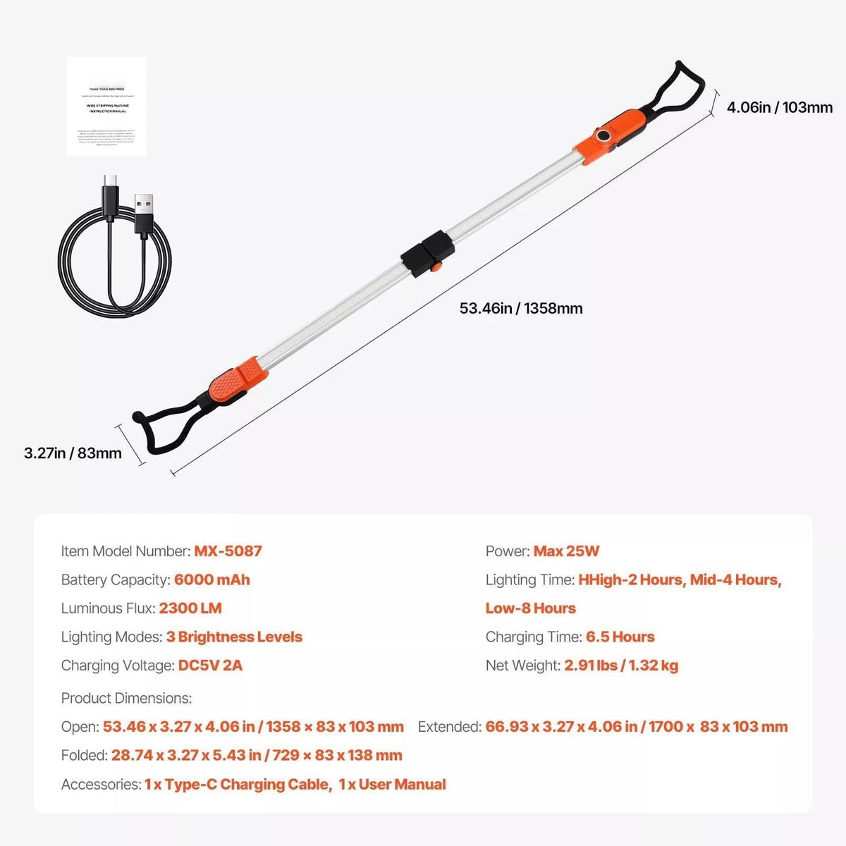 Annie’s Fashion Led Under Hood Work Light