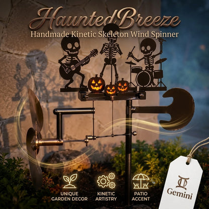 Annies-fashion – Handmade Kinetic Skeleton Wind Spinner