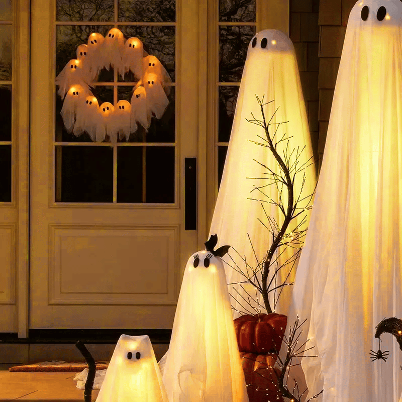 Annies-fashion – Eerie Illuminated Halloween Wreath