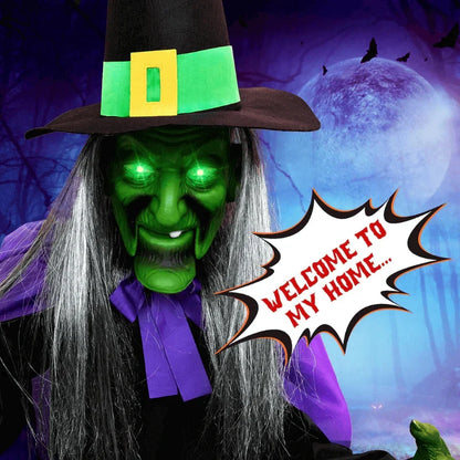 Annies-fashion – Flying Broom Halloween Decor