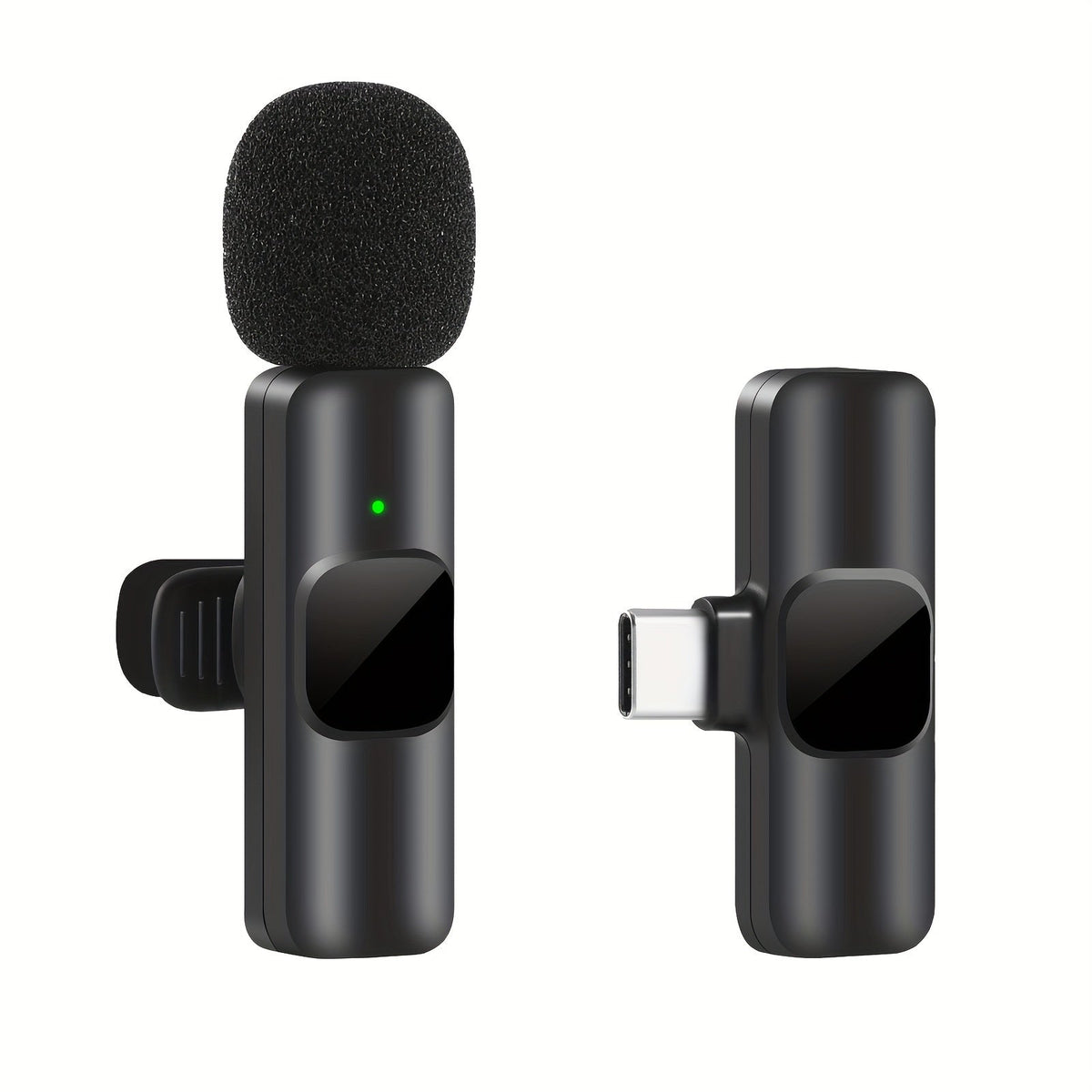 Professional Wireless Microphone | USB-C Lavalier for Content Creation