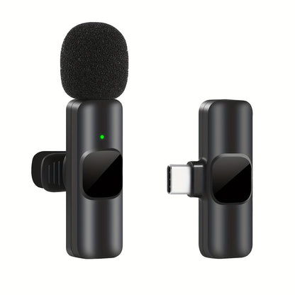 Professional Wireless Microphone | USB-C Lavalier for Content Creation