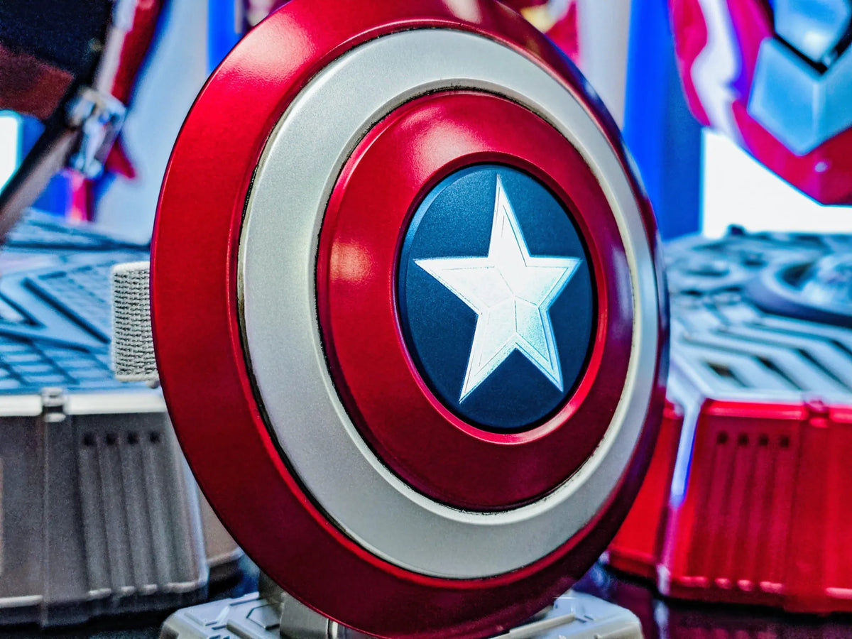Superhero Shield Display Bust
