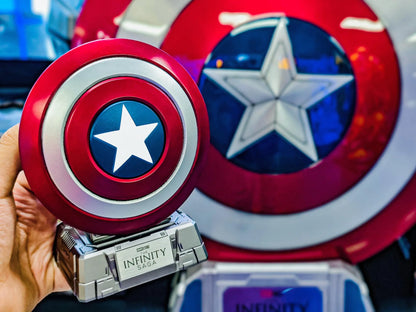 Superhero Shield Display Bust