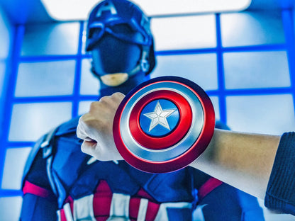 Superhero Shield Display Bust