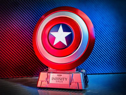 Superhero Shield Display Bust