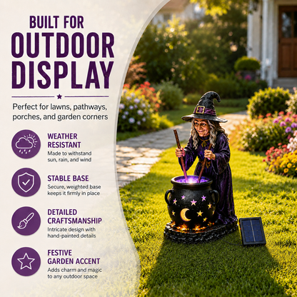 Annies-fashion – Outdoor Magical Cauldron Garden Light