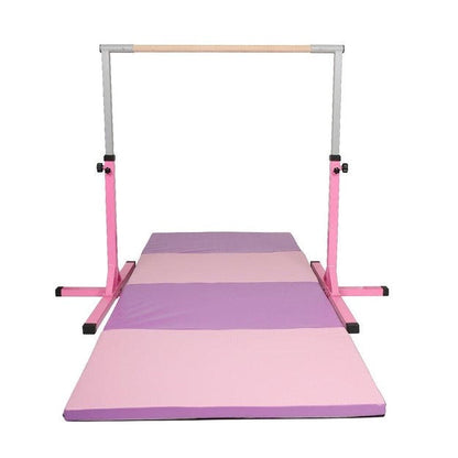 Annie’s Fashion Training Gymnastics Bar – Home Horizontal Bar with Adjustable Height Settings