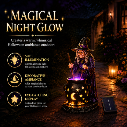 Annies-fashion – Outdoor Magical Cauldron Garden Light