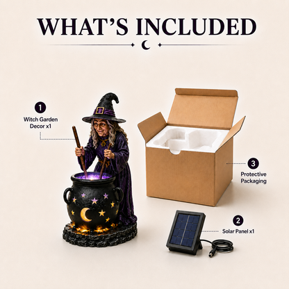 Annies-fashion – Outdoor Magical Cauldron Garden Light