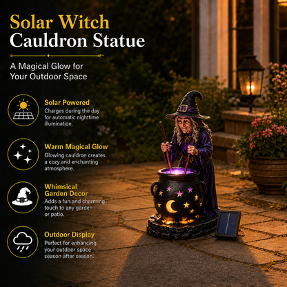 Annies-fashion – Outdoor Magical Cauldron Garden Light