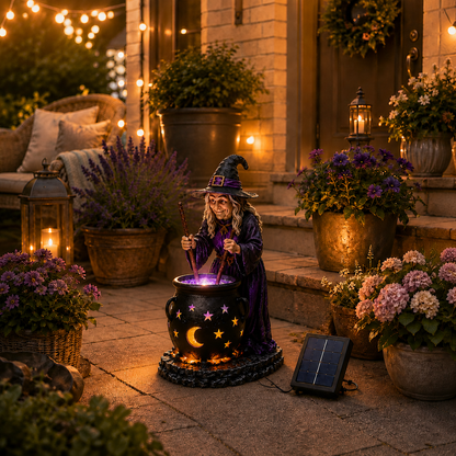 Annies-fashion – Outdoor Magical Cauldron Garden Light