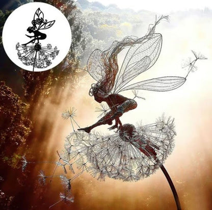 Annie’s Fashion Fairy Steel Garden Sculptures