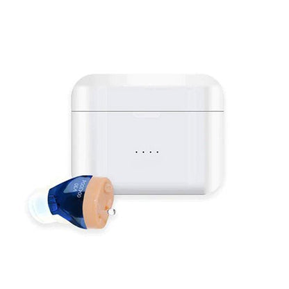 Annie’s Fashion Invisible CIC Hearing Aid – Rechargeable, Discreet, Small In-Canal for Seniors