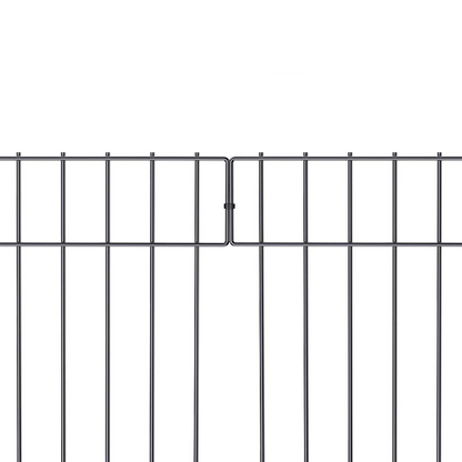 Annie’s Fashion Heavy Duty Outdoor Garden Mounted Metal Dog Barrier Fence