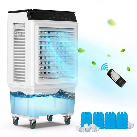 Annie’s Fashion Standing Cooler Fan - Evaporative Portable Cooling Fan