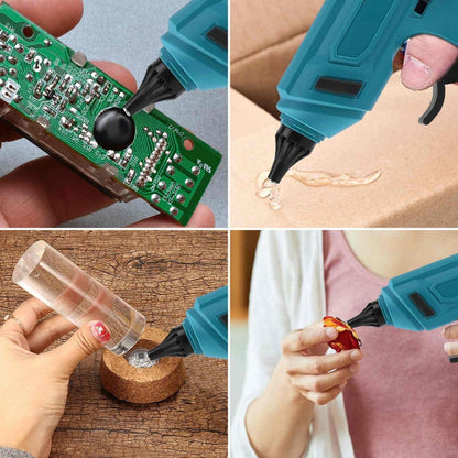 Annie’s Fashion Battery Powered Cordless Hot Glue Gun with Glue Sticks