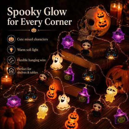 Annies-fashion – Pumpkin LED String Lights