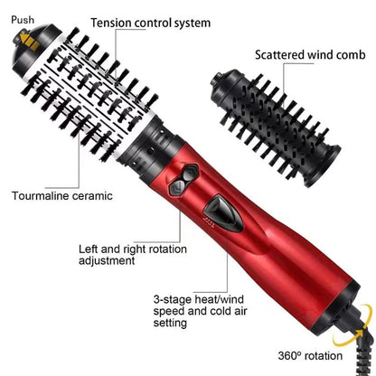 Annie’s Fashion 3-in-1 Rotating Hot Air-Hair Styler and Dryer