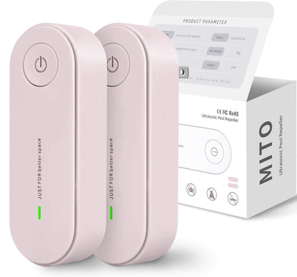 Annie Ultrasonic Pest Repeller Plug-In – Pack of 2 Indoor Mosquito & Insect Repellent Devices - Image 1