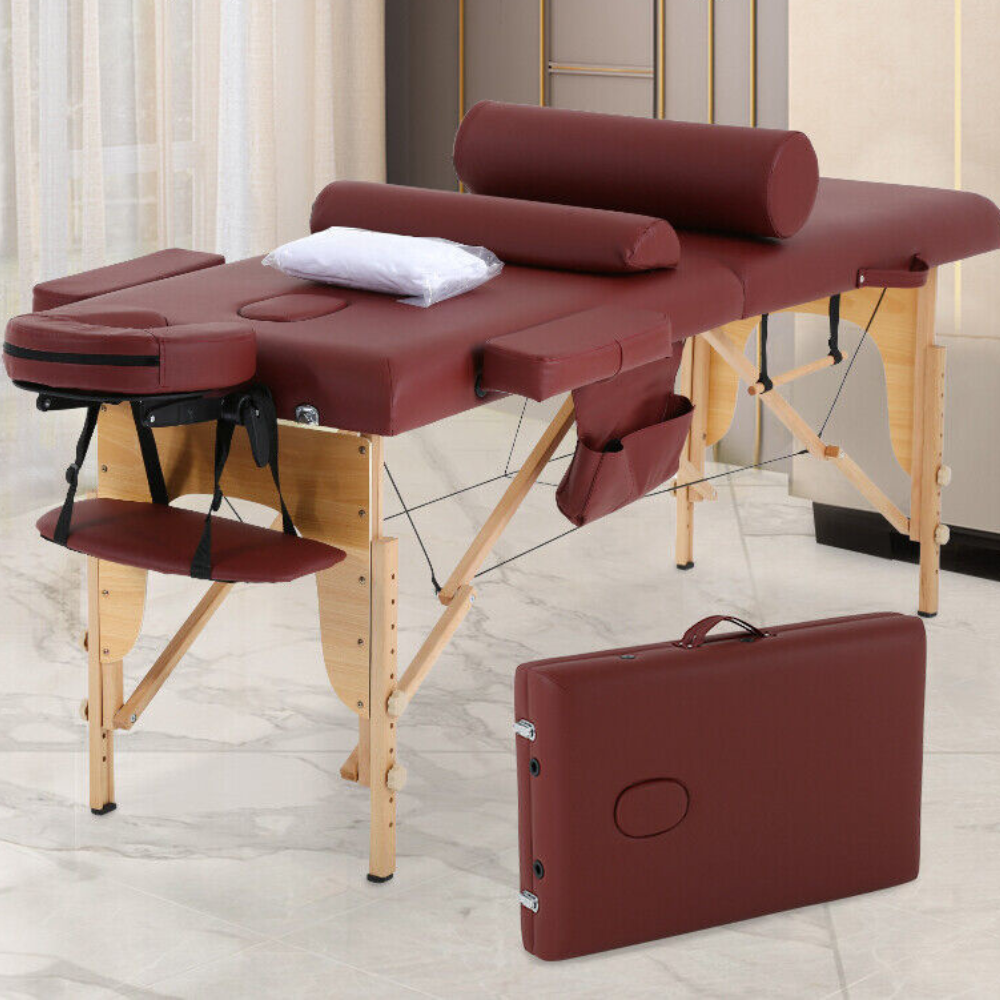 Annie’s Fashion Heavy Duty Foldable Professional Massage Bed Set