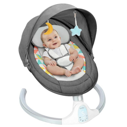 Annie’s Fashion Ultimate 2-in-1 Baby Swing and Rocker – Infant Soothing Chair for Naps & Play