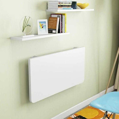 Annie’s Fashion Compact Wall Mounted Fold Away Computer Desk Table