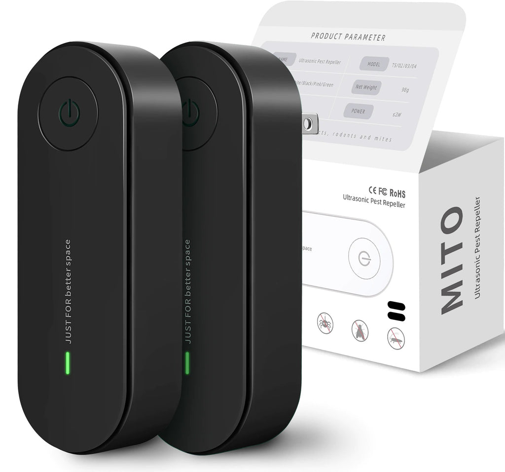 Annie Ultrasonic Pest Repeller Plug-In – Pack of 2 Indoor Mosquito & Insect Repellent Devices - Image 4
