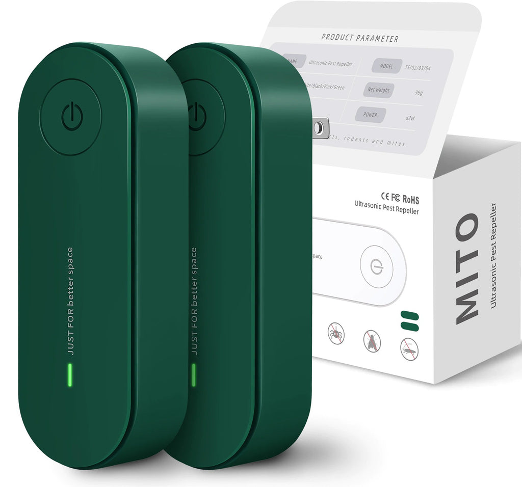 Annie Ultrasonic Pest Repeller Plug-In – Pack of 2 Indoor Mosquito & Insect Repellent Devices - Image 5