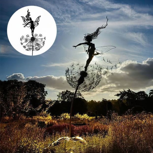 Annie’s Fashion Fairy Steel Garden Sculptures