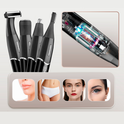 Electric Body Trimmer | 4-in-1 Precision Grooming Kit