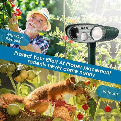 Annie Solar Ultrasonic Chipmunk Repeller – Outdoor Rodent Deterrent Device - Image 4