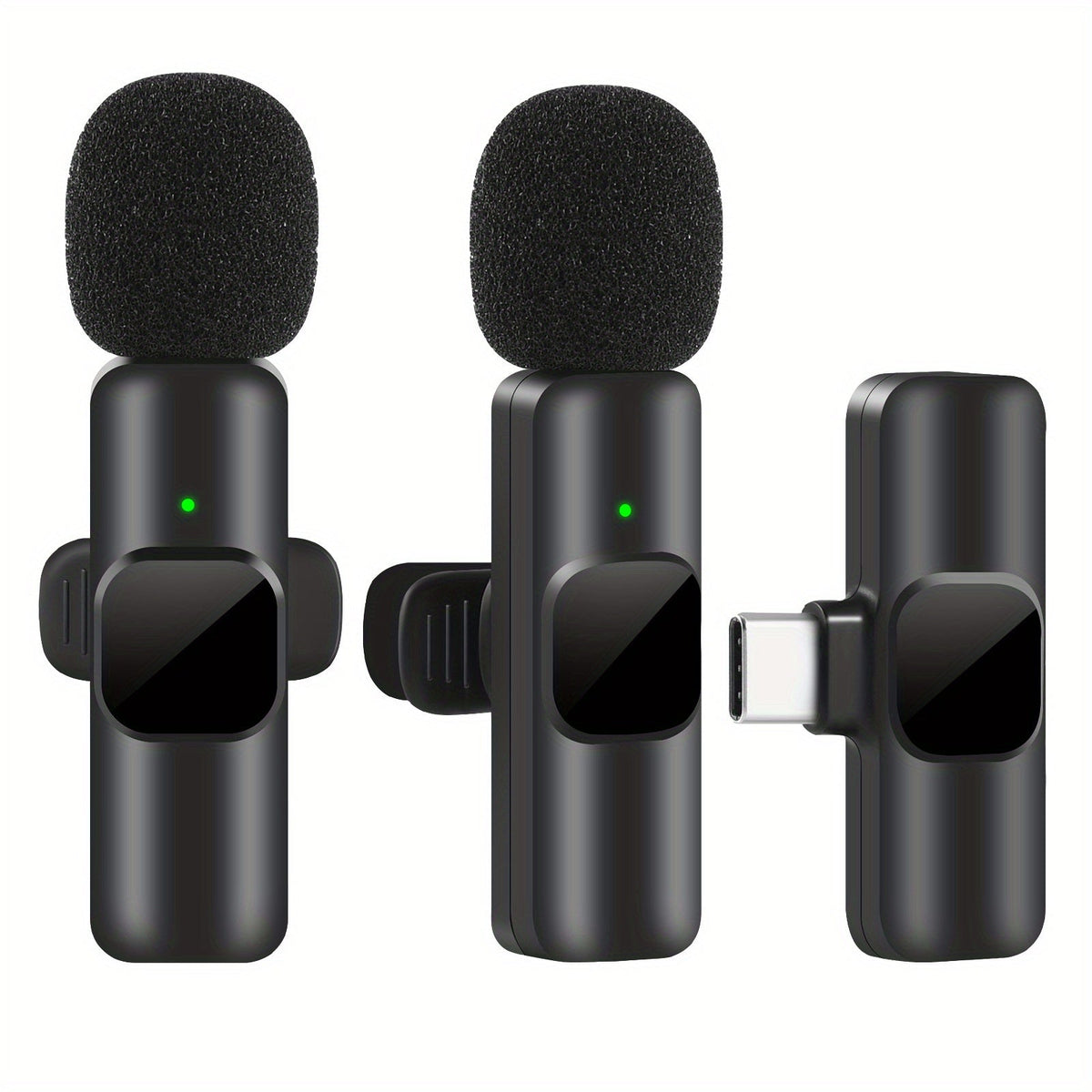 Professional Wireless Microphone | USB-C Lavalier for Content Creation