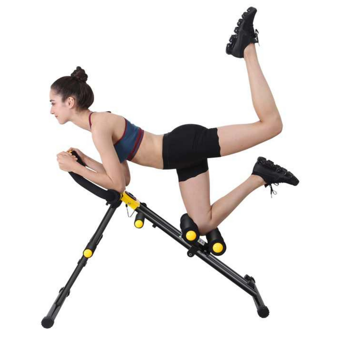 Annie’s Fashion Heavy Duty Core Strengthening Home Ab Workout Crunch Exerciser Machine