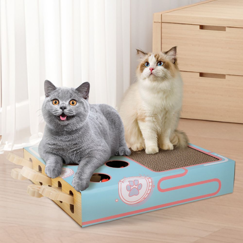 Annie’s Fashion Interactive Whack-A-Mole Cat Toy