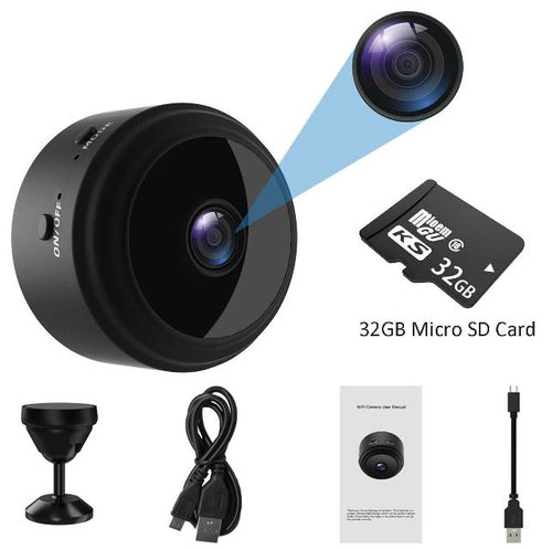 Annie’s Fashion Mini WiFi Camera Built In Battery Full HD Surveillance Camera