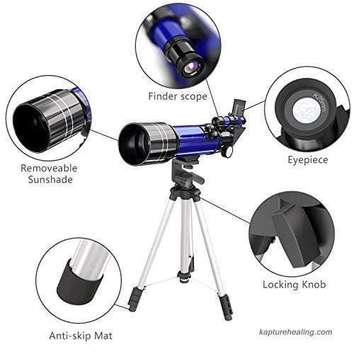 Annie Space Telescope Pro for Beginners Equipped with 150X magnification and 3X Barlow lens Blue - Image 3