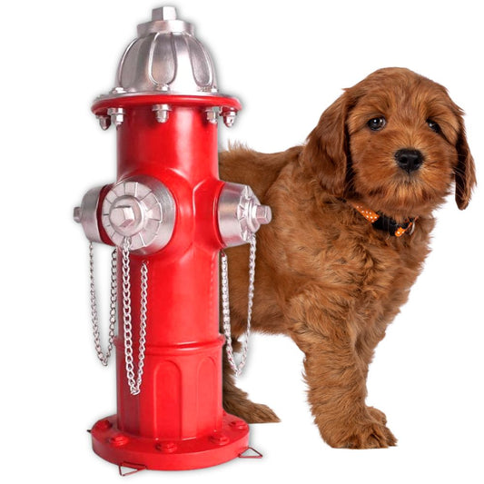 Annie’s Fashion Realistic Dog Fire Hydrant Outdoor Decor and Training Prop