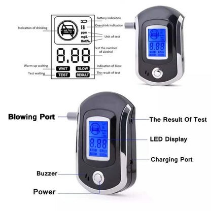 Annie’s Fashion Police-Grade Professional Alcohol Tester Breathalyzer